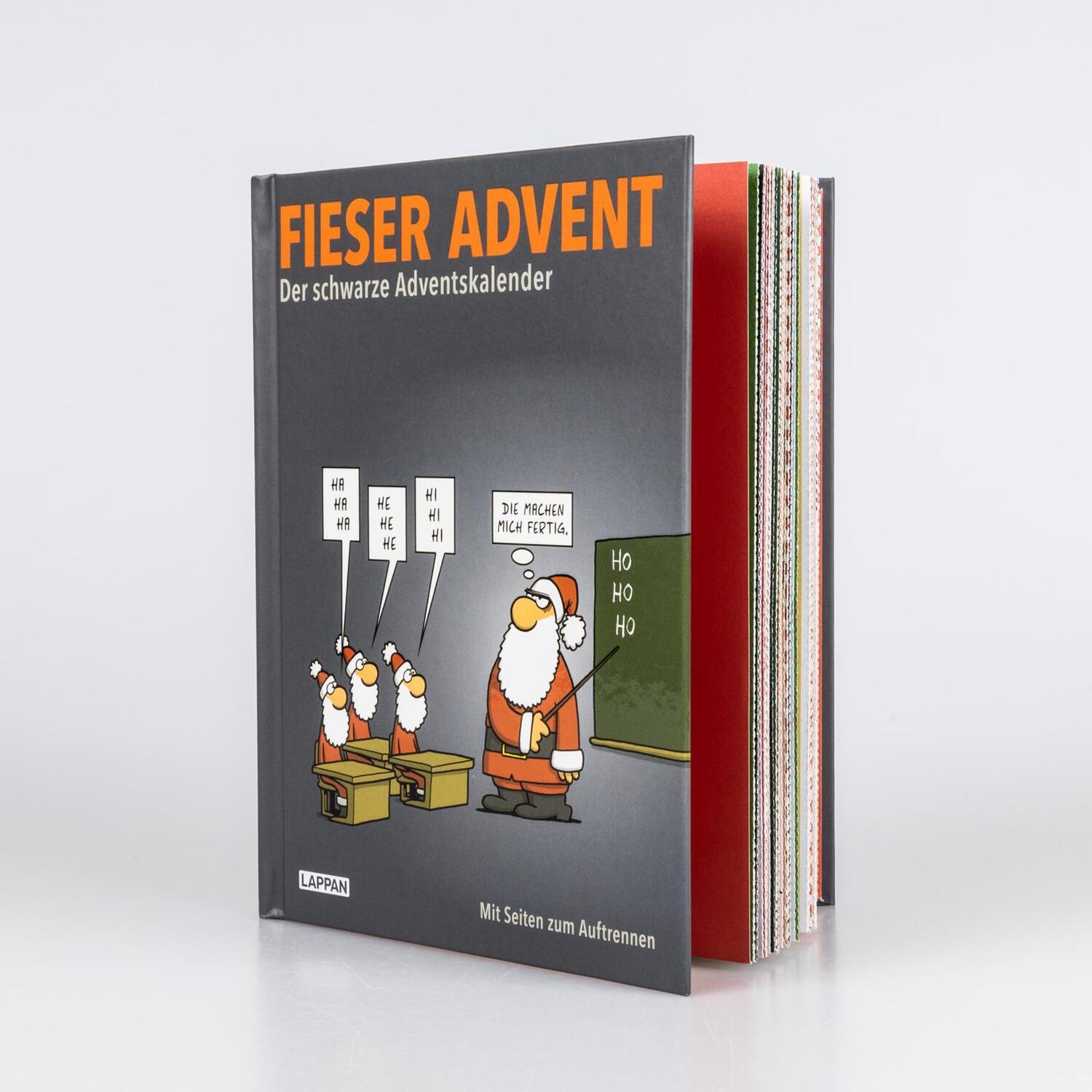 Bild: 9783830320586 | Fieser Advent | Nadine Backes (u. a.) | Buch | Fiese Bilder | 112 S.