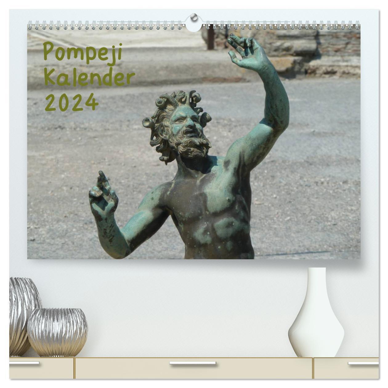 Cover: 9783383638398 | Pompeji-Kalender (hochwertiger Premium Wandkalender 2024 DIN A2...