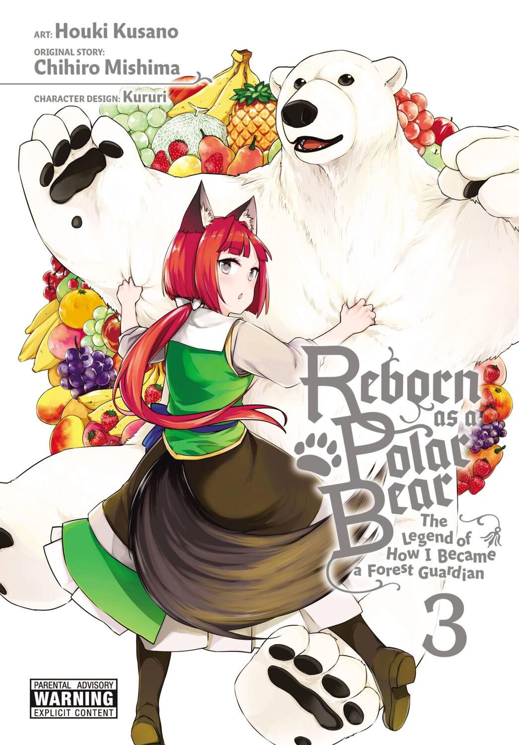 Cover: 9781975399511 | Reborn as a Polar Bear, Vol. 3 | Chihiro Mishima (u. a.) | Taschenbuch