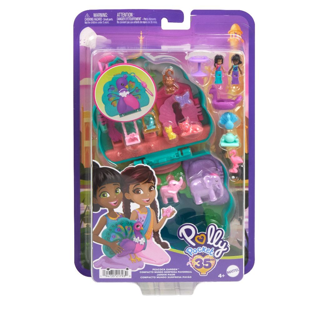 Cover: 194735217939 | Polly Pocket Peacock Garden-Schatulle | Blister | HWN97 | 2024