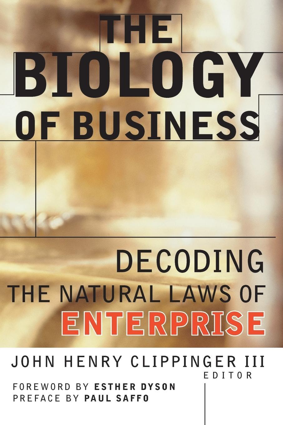 Cover: 9780787943240 | The Biology of Business | Decoding the Natural Laws of Enterprise