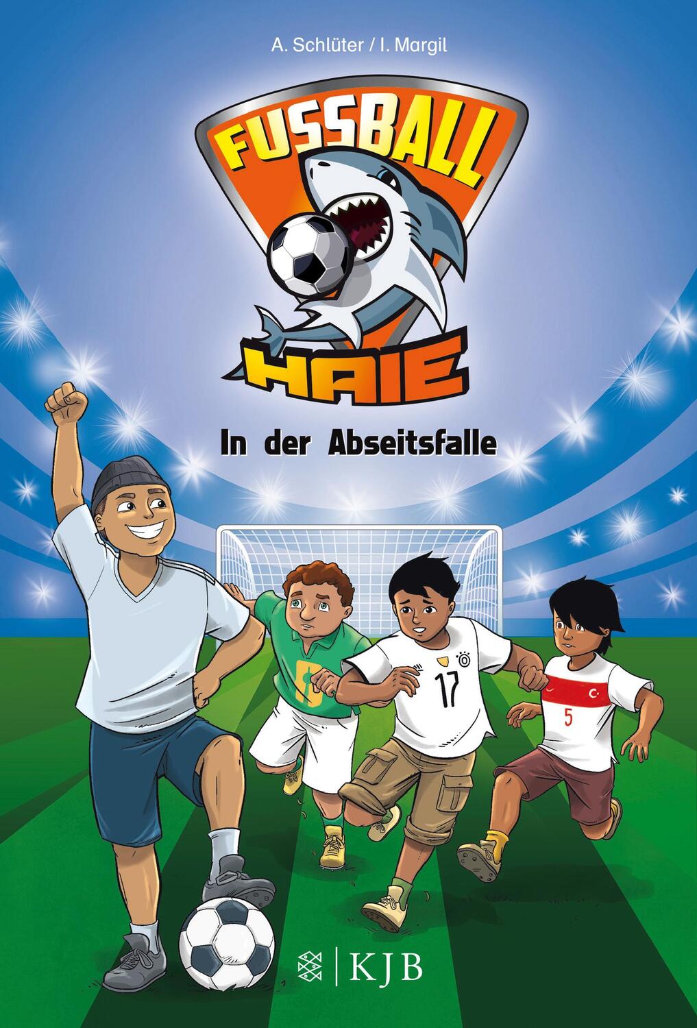 Cover: 9783737340830 | Fußball-Haie 09: In der Abseitsfalle | Andreas Schlüter (u. a.) | Buch