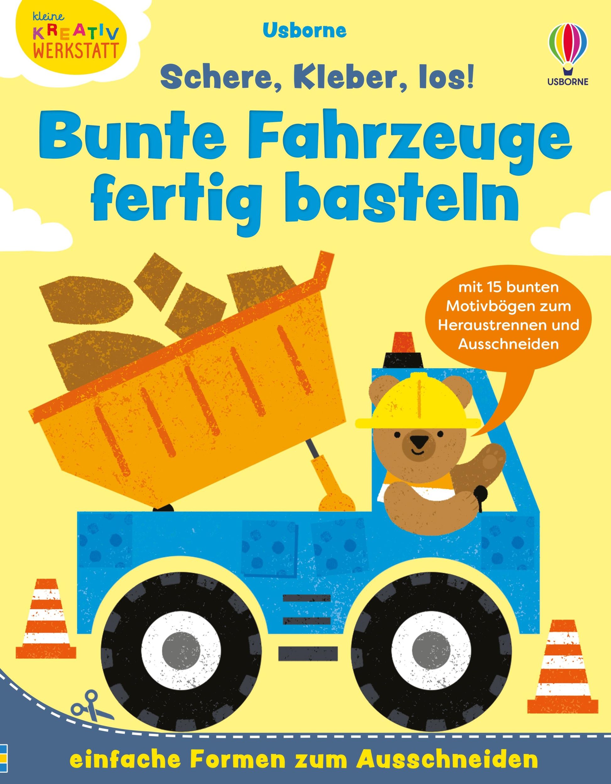 Cover: 9781035703456 | Kleine Kreativ-Werkstatt: Schere, Kleber, los! Bunte Fahrzeuge...