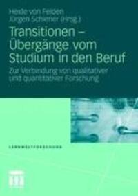 Cover: 9783531169477 | Transitionen - Übergänge vom Studium in den Beruf | Schiener (u. a.)