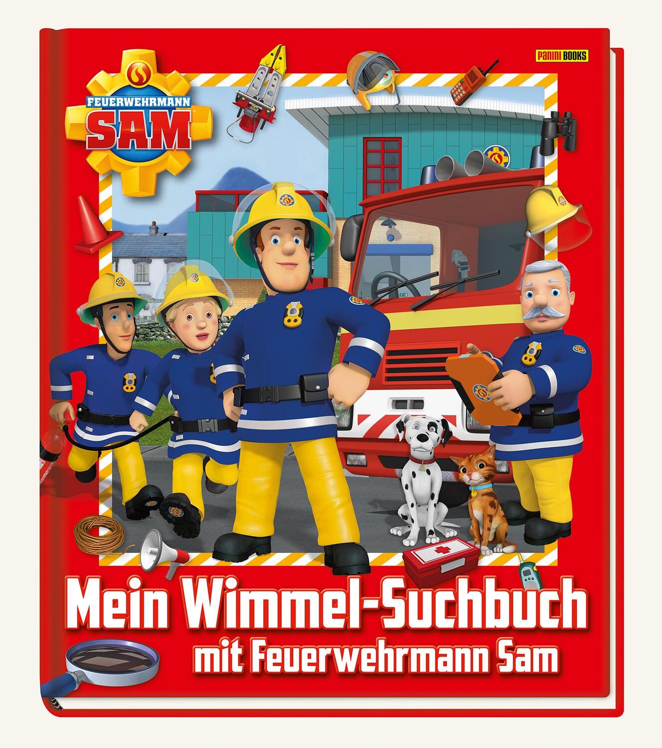 Cover: 9783833236068 | Feuerwehrmann Sam: Mein Wimmel-Suchbuch mit Feuerwehrmann Sam | Buch
