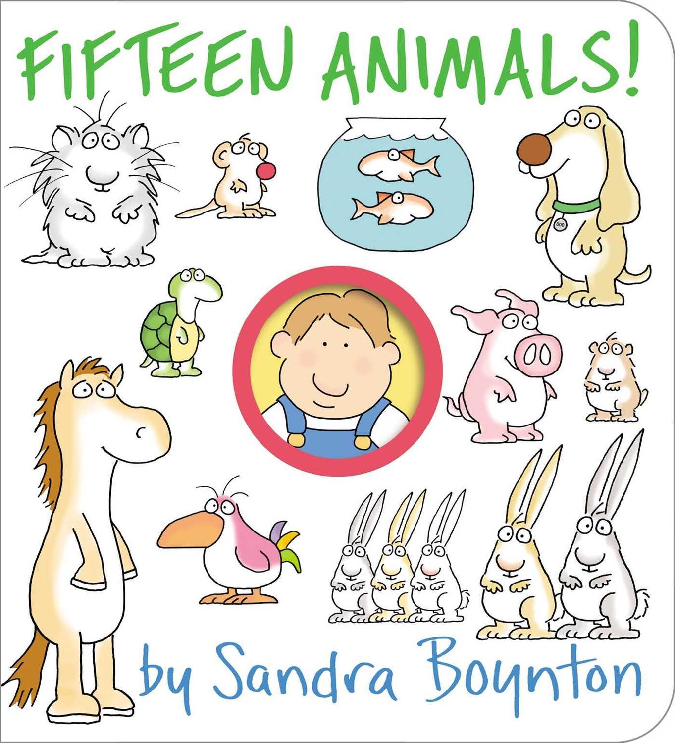 Cover: 9781665925136 | Fifteen Animals! | Sandra Boynton | Buch | Boynton on Board | Englisch