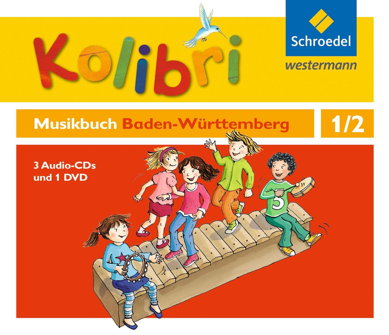Cover: 9783507028951 | Kolibri - Das Musikbuch 1 / 2. Hörbeispiele 4 Audio-CDs + eine...