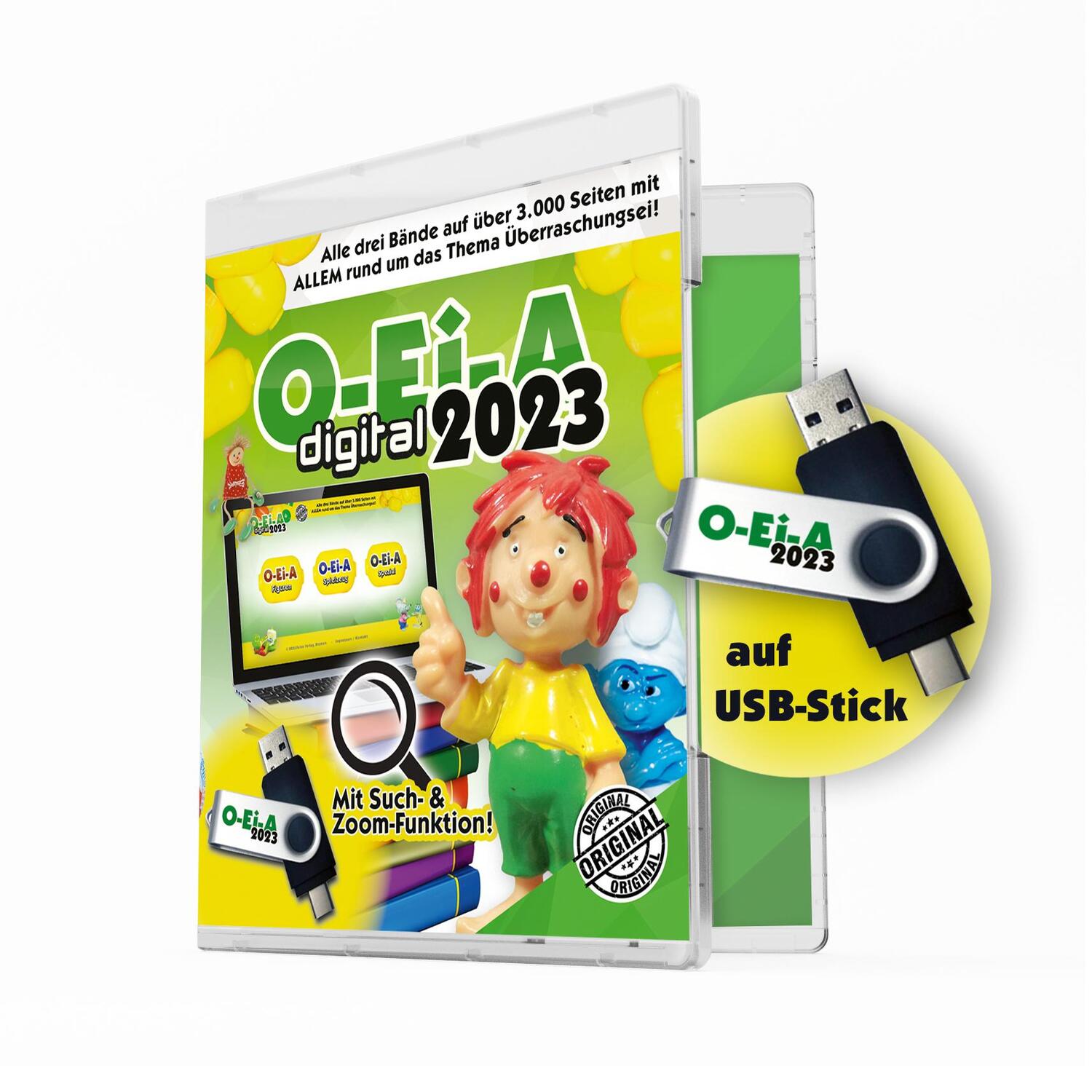 Cover: 9783944550343 | O-Ei-A digital 2023 - Alle drei Preisführer zum Sammelgebiet...