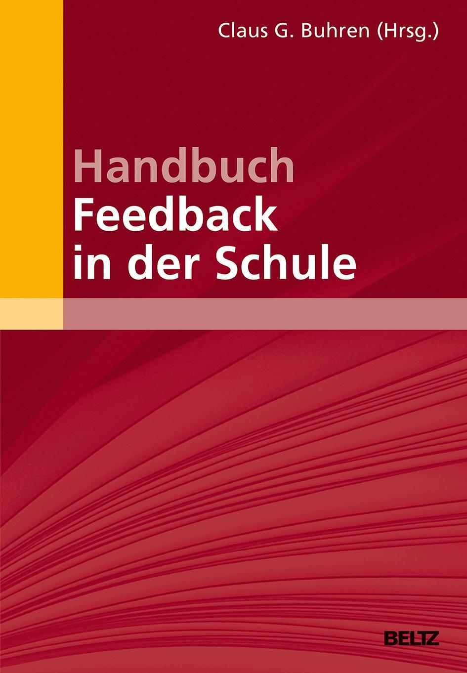 Cover: 9783407831866 | Handbuch Feedback in der Schule | Claus G. Buhren | Buch | Deutsch