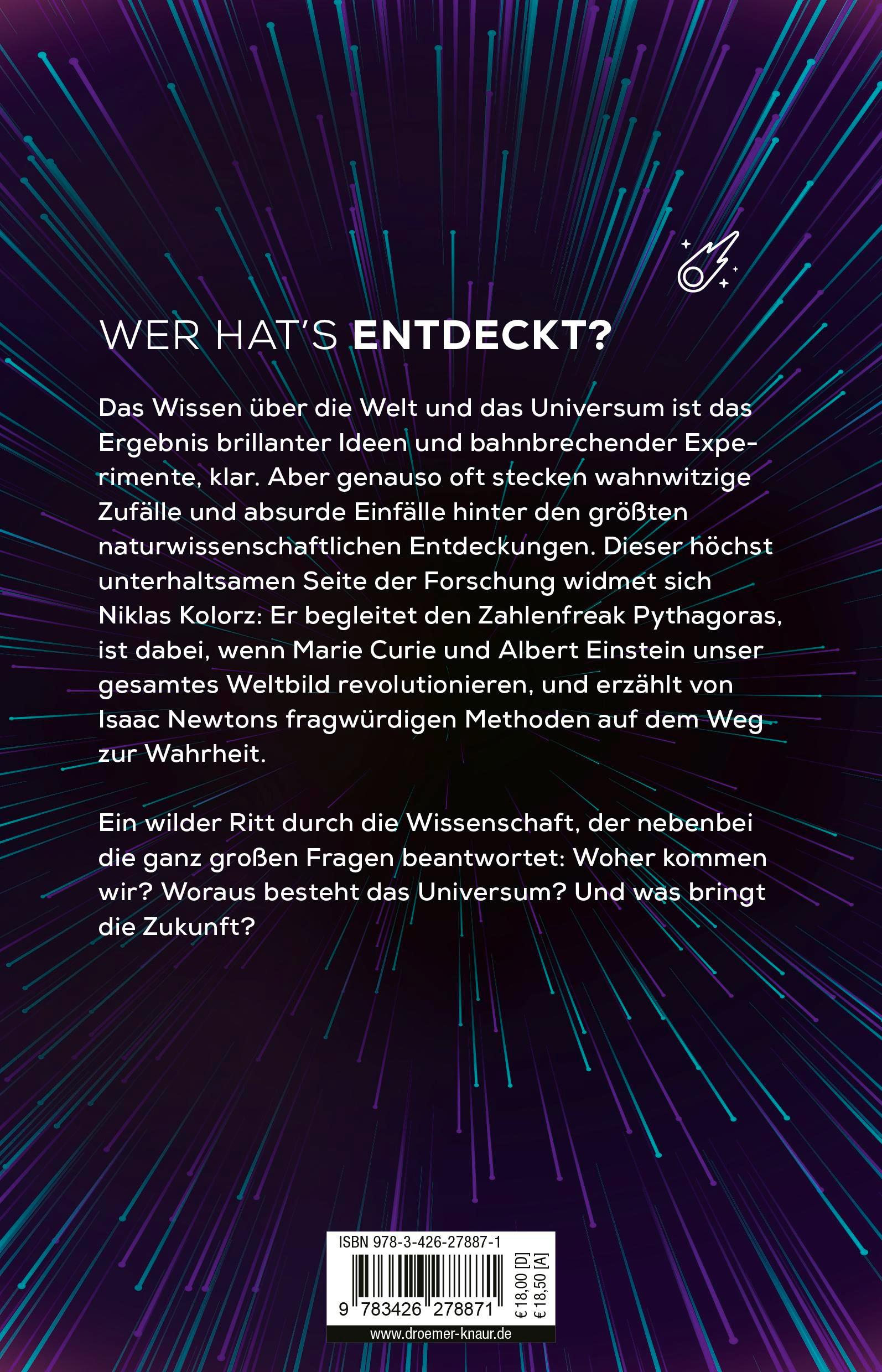 Rückseite: 9783426278871 | (Fast) Alles einfach erklärt | Niklas Kolorz | Taschenbuch | 272 S.