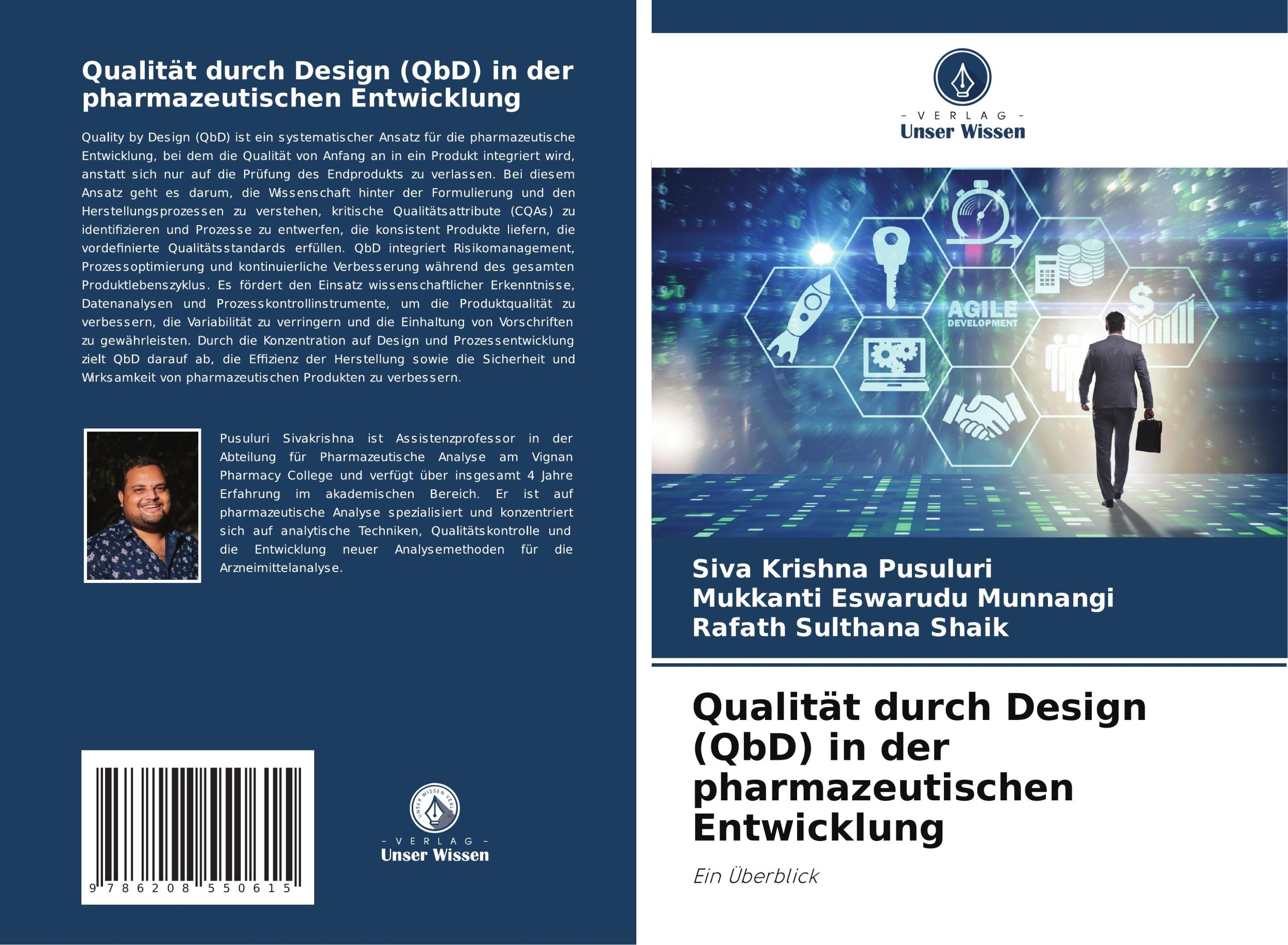 Cover: 9786208550615 | Qualität durch Design (QbD) in der pharmazeutischen Entwicklung | Buch