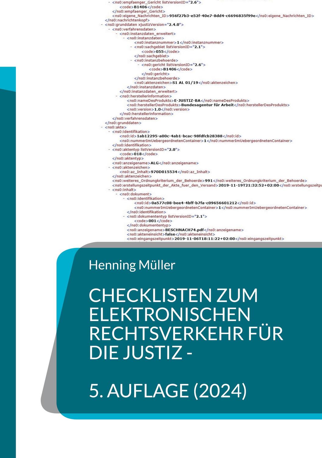 Cover: 9783758307560 | Checklisten zum elektronischen Rechtsverkehr für die Justiz | Müller