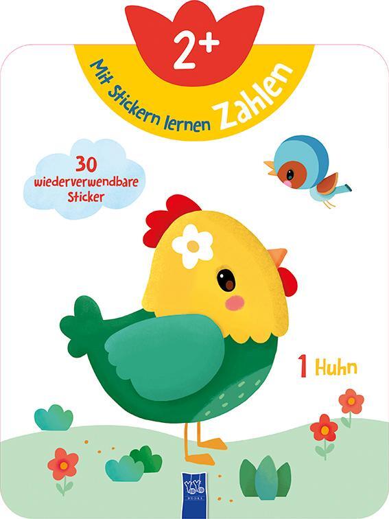 Cover: 9789464764079 | Mit Stickern lernen 2+ (Zahlen) | Broschüre | Deutsch | 2024