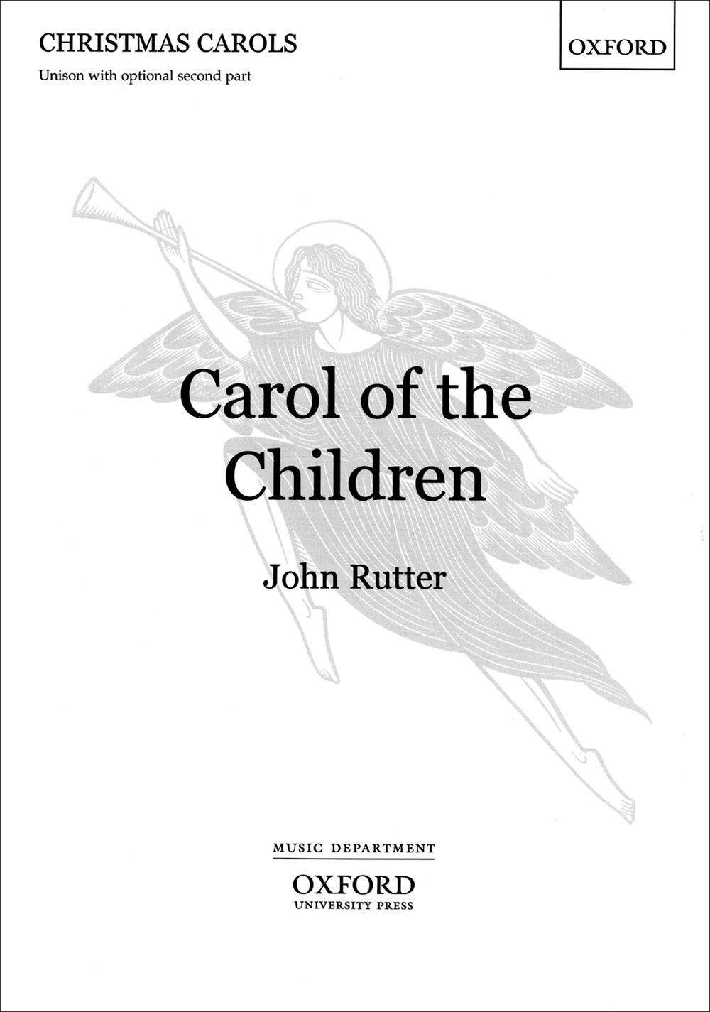 Cover: 9780193420601 | Carol Of The Children | John Rutter | Chorpartitur | 1982