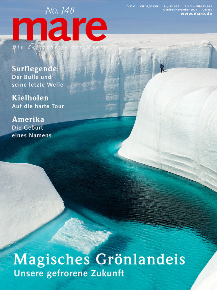 Cover: 9783866484375 | mare - Die Zeitschrift der Meere / No. 148 / Magisches Grönlandeis