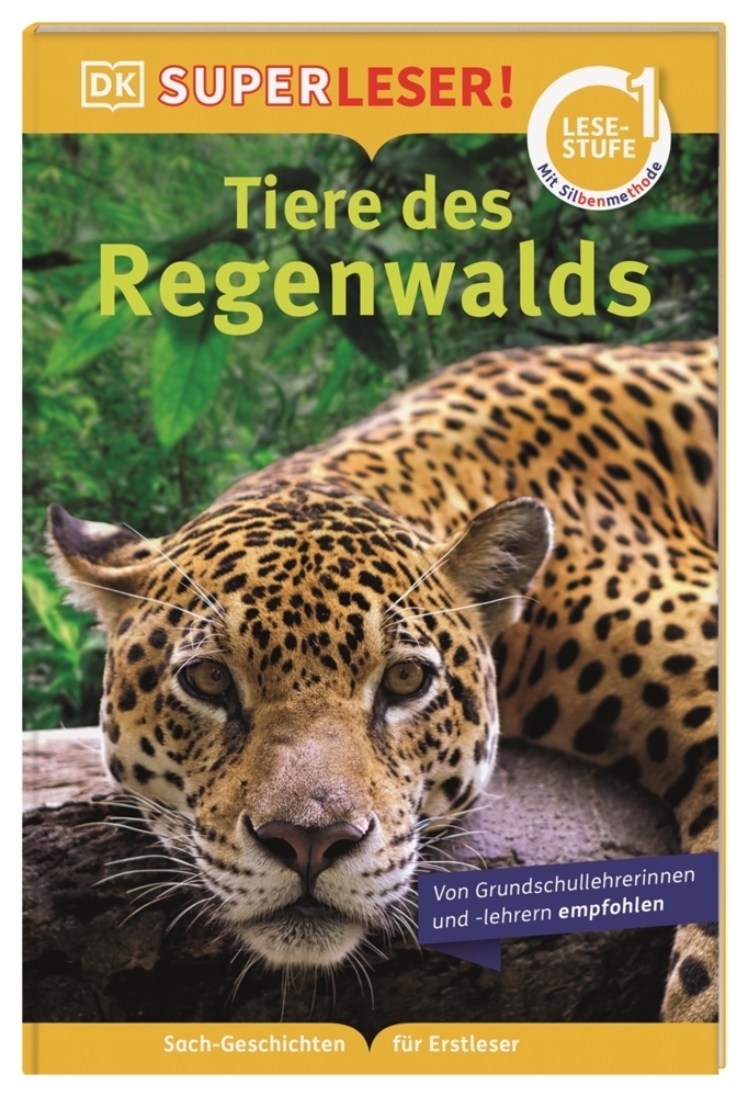 Cover: 9783831043286 | SUPERLESER! Tiere des Regenwalds | Caryn Jenner | Buch | 48 S. | 2022