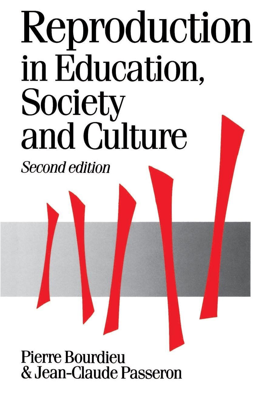 Cover: 9780803983205 | Reproduction in Education, Society and Culture | Jean Claude Passeron