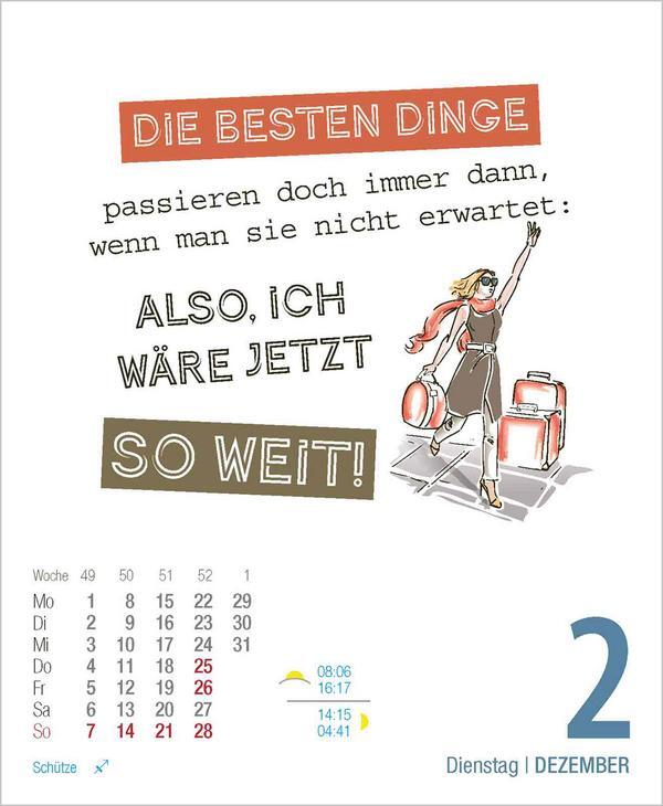 Bild: 9783731877455 | Visual Words 2025 | TypoArt Tages-Abreisskalender | Verlag Korsch