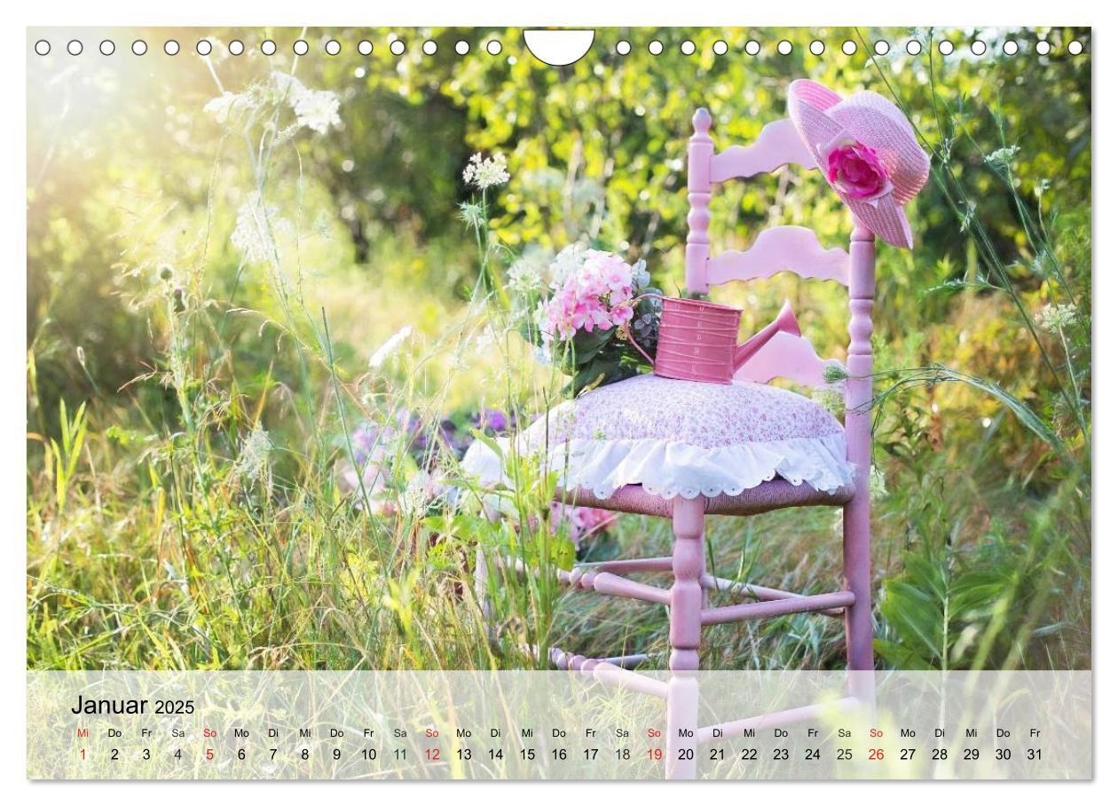 Bild: 9783435564255 | Landhaus-Romantik. Die Farben des Sommers (Wandkalender 2025 DIN A4...