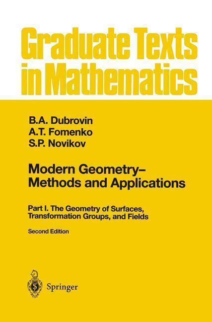 Bild: 9780387976631 | Modern Geometry - Methods and Applications | B. A. Dubrovin (u. a.)