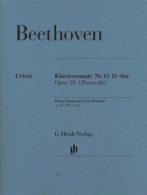 Cover: 9790201807256 | Beethoven, Ludwig van - Klaviersonate Nr. 15 D-dur op. 28 (Pastorale)