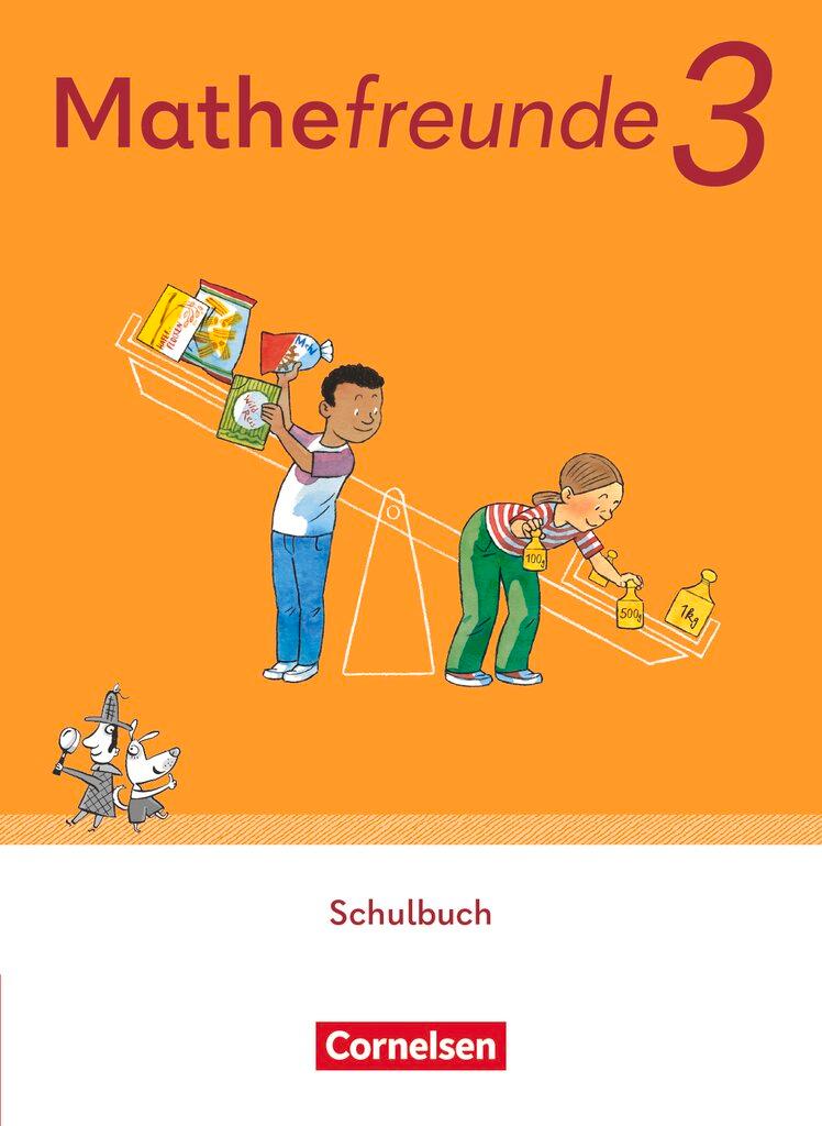 Cover: 9783464807958 | Mathefreunde 3. Schuljahr. Schulbuch mit Kartonbeilagen und "Das...