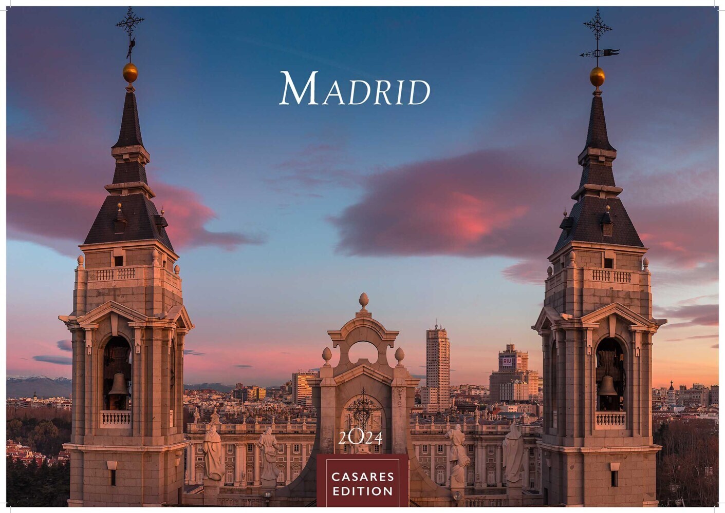 Cover: 9789918620203 | Madrid 2024 S 24x35cm | Kalender | 14 S. | Deutsch | 2024