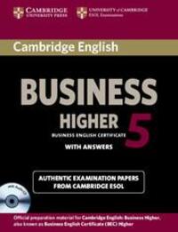 Cover: 9781107669178 | Cambridge English Business 5 Higher Self-study Pack (Student's Book...