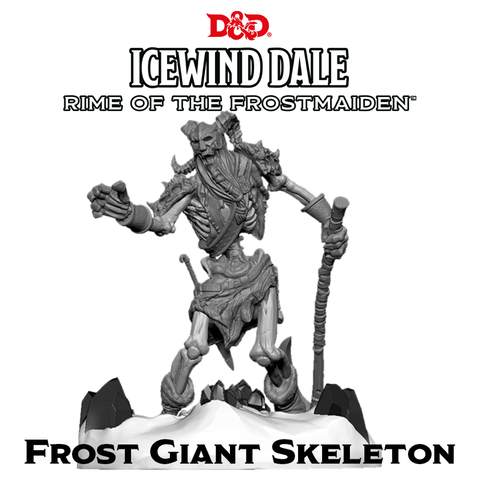 Cover: 9420020251007 | "Icewind Dale: Rime of the Frostmaiden" - Frost Giant Skeleton (1 fig)