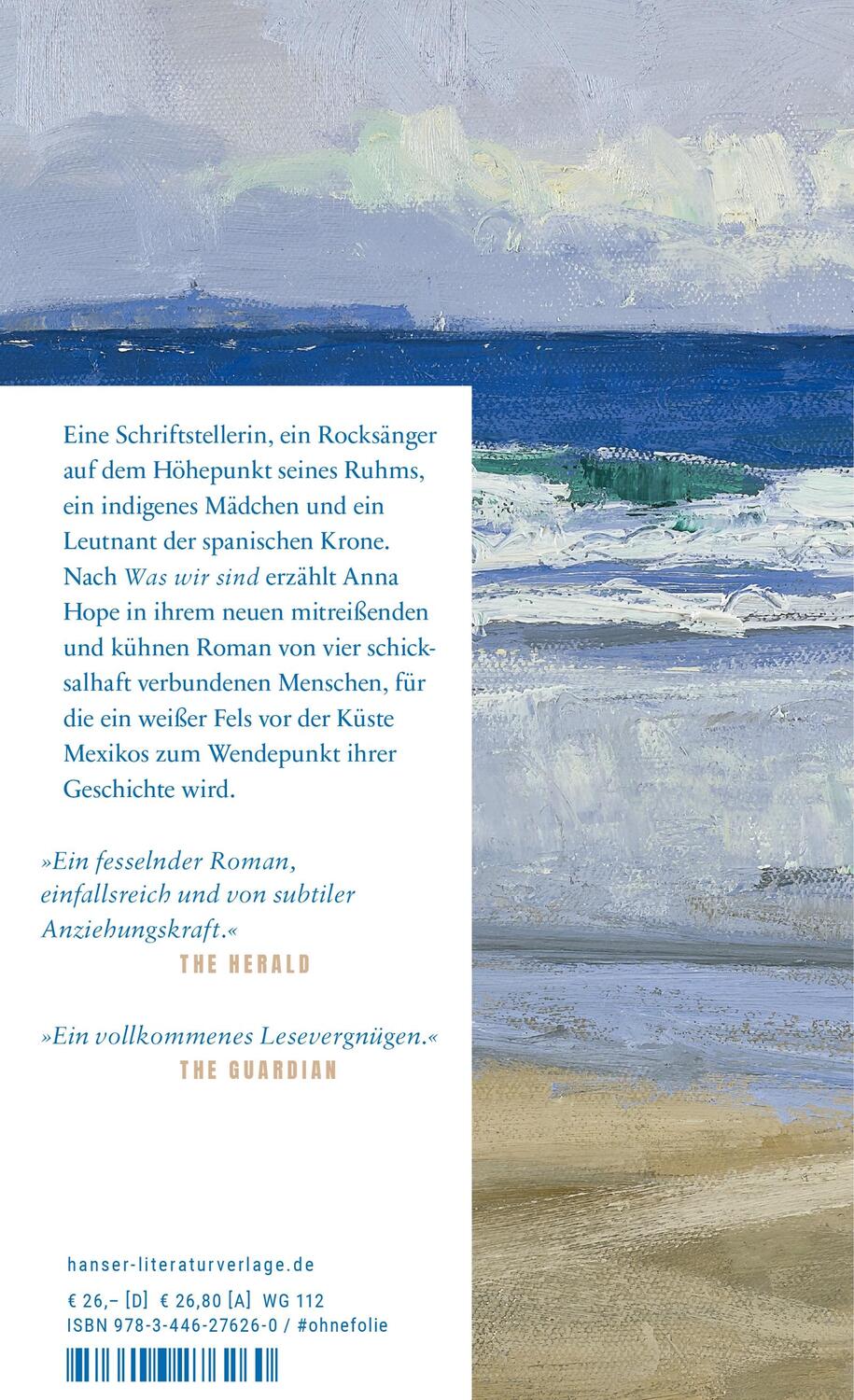 Bild: 9783446276260 | Der weiße Fels | Roman | Anna Hope | Buch | 336 S. | Deutsch | 2023