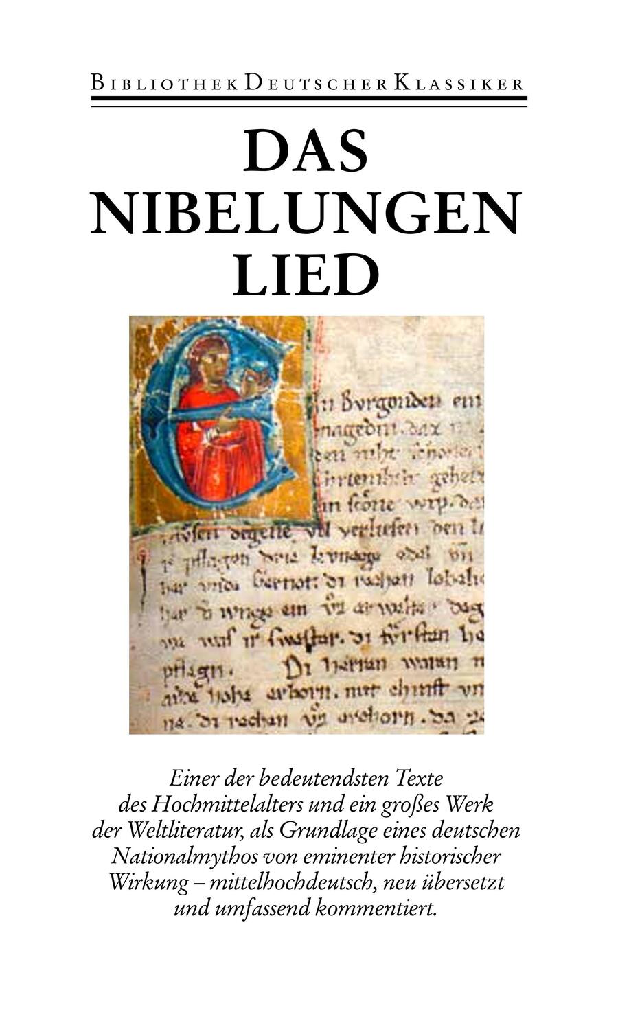 Cover: 9783618661207 | Das Nibelungenlied und die Klage | Joachim Heinzle | Buch | Deutsch