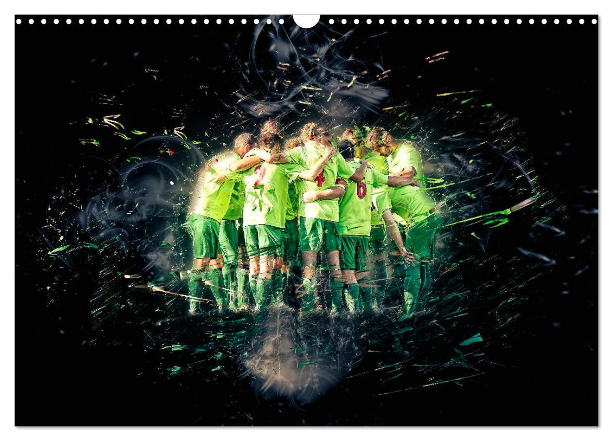 Bild: 9783435161140 | Fußball - extrem (Wandkalender 2025 DIN A3 quer), CALVENDO...