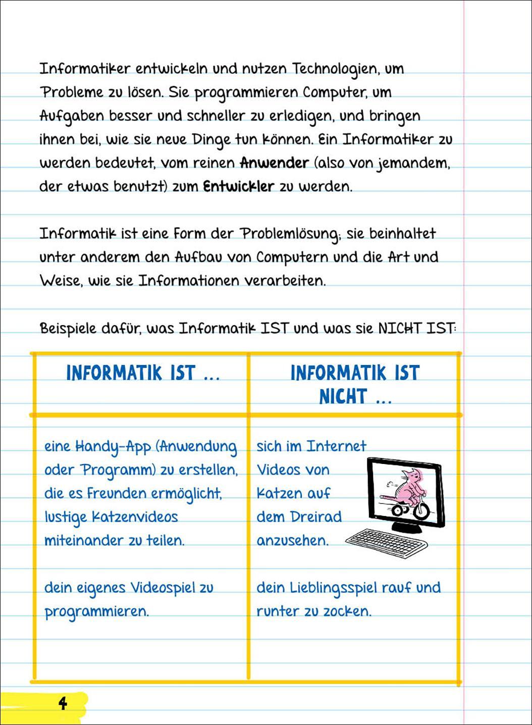 Bild: 9783743209800 | Big Fat Notebook - Alles, was du für Informatik brauchst - Das...