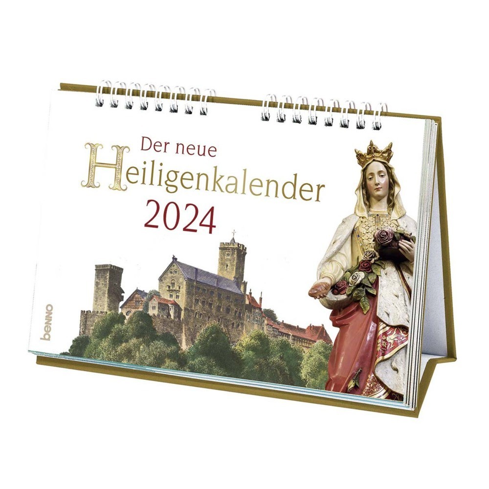 Cover: 9783746263540 | Der neue Heiligenkalender 2024 | Kalender | Spiralbindung | 56 S.