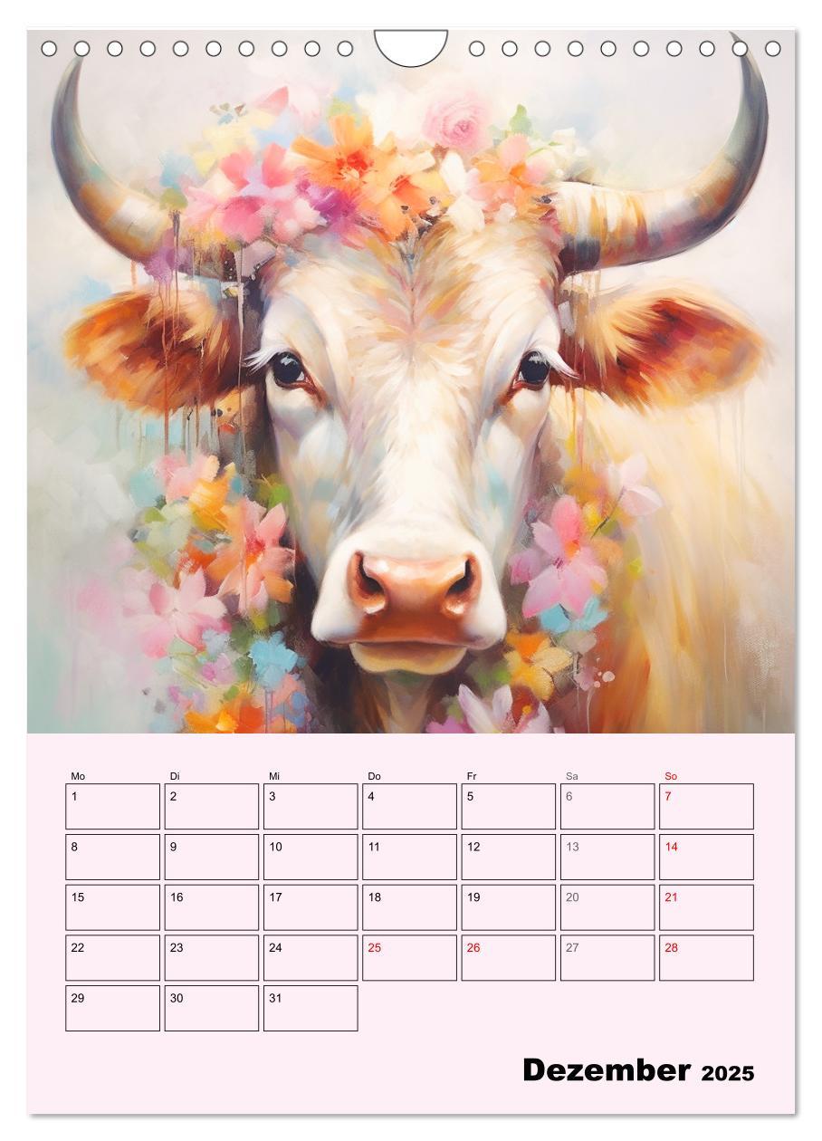 Bild: 9783435863815 | Zauberhafte Kühe. Duftige Aquarelle von tollen Tieren (Wandkalender...