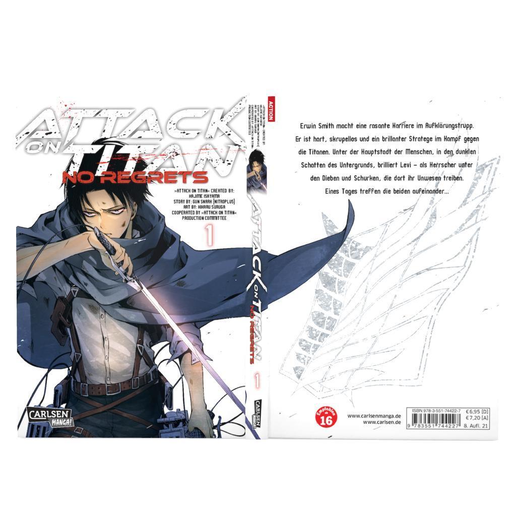 Bild: 9783551744227 | Attack on Titan - No Regrets 1 | Hajime Isayama (u. a.) | Taschenbuch