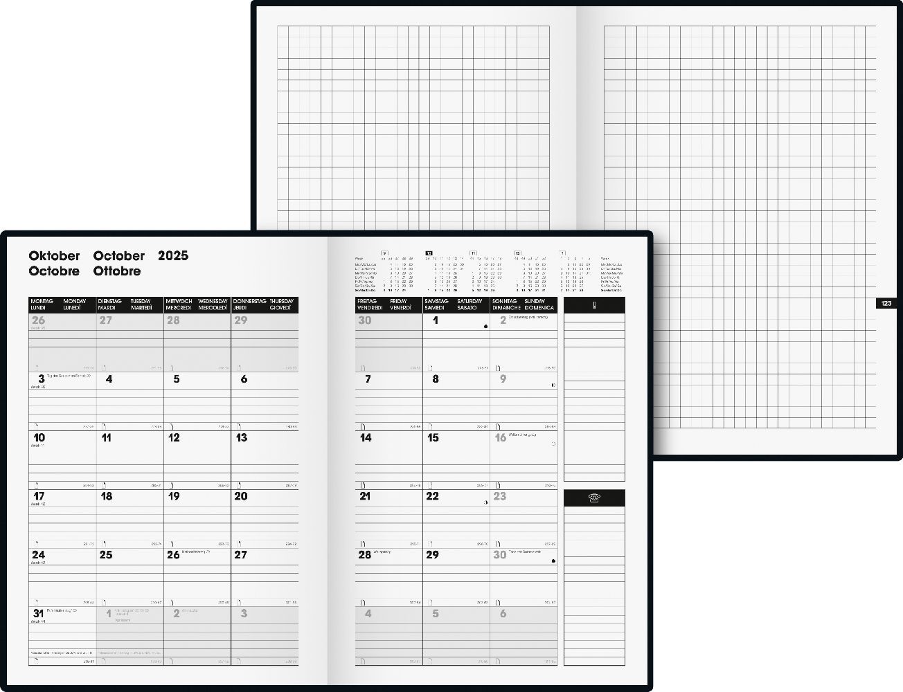 Bild: 4061947126808 | Brunnen 1072621905 Buchkalender TimeCenter Modell 726 (2025) 2...