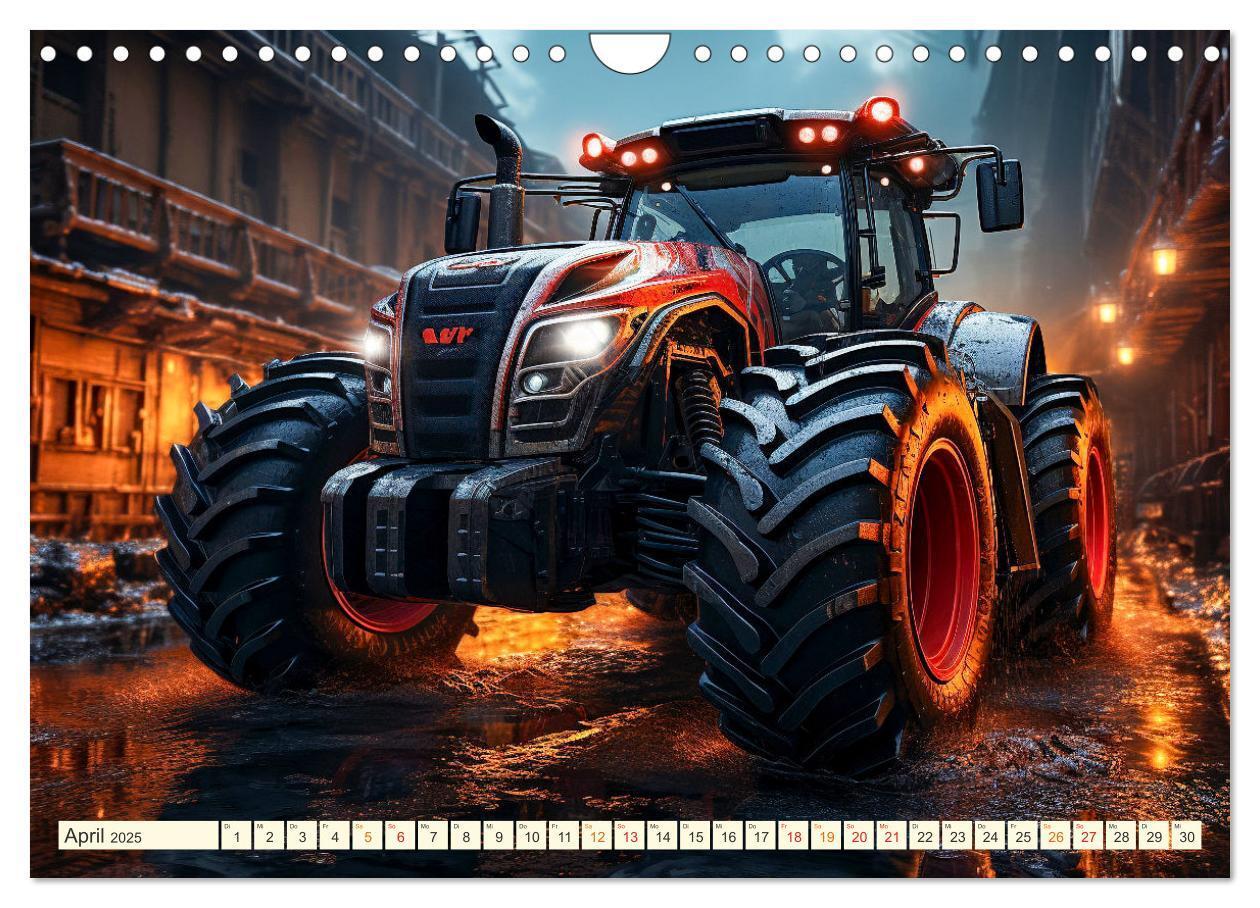 Bild: 9783383856358 | Traktor Fantasien (Wandkalender 2025 DIN A4 quer), CALVENDO...