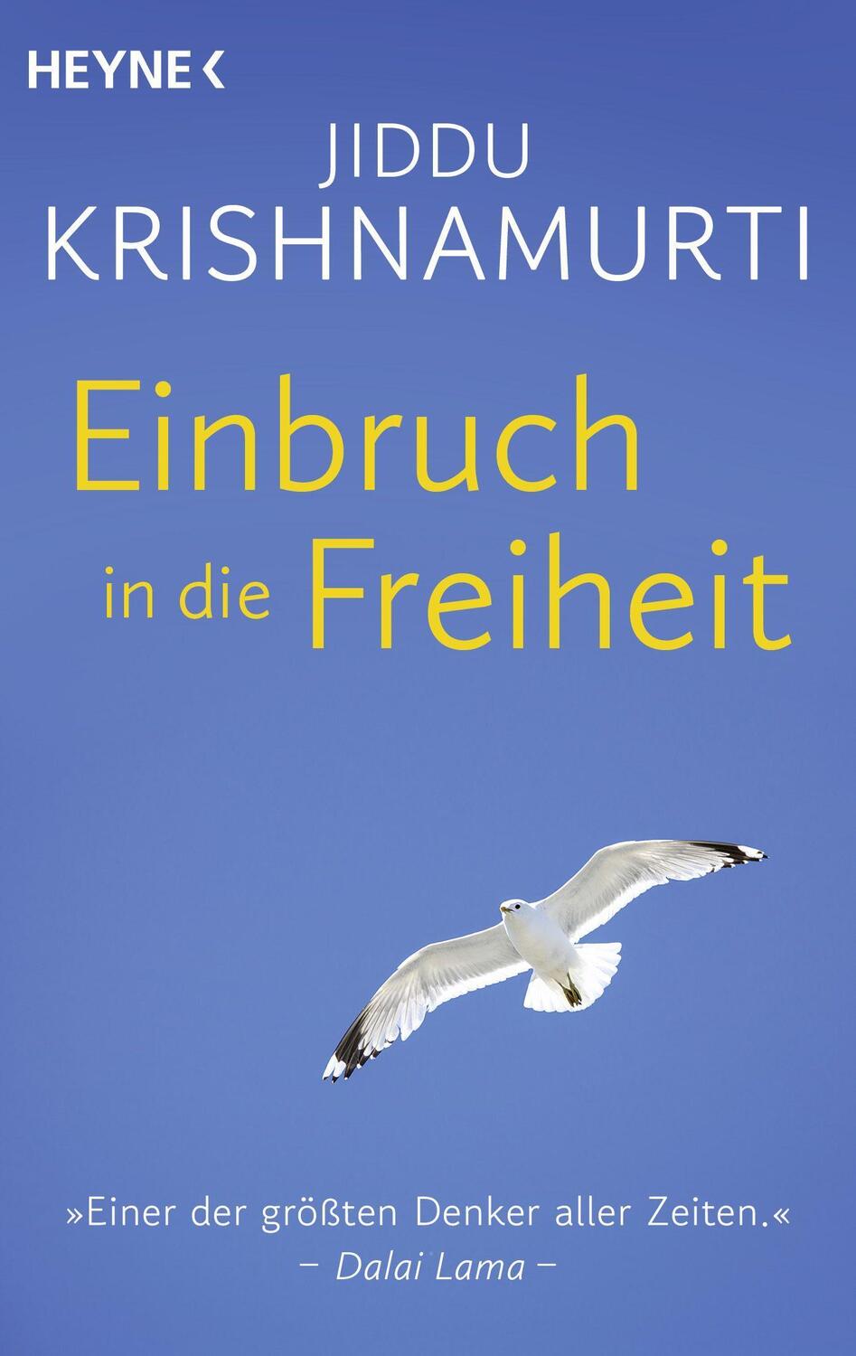 Cover: 9783453704619 | Einbruch in die Freiheit | Jiddu Krishnamurti | Taschenbuch | Deutsch