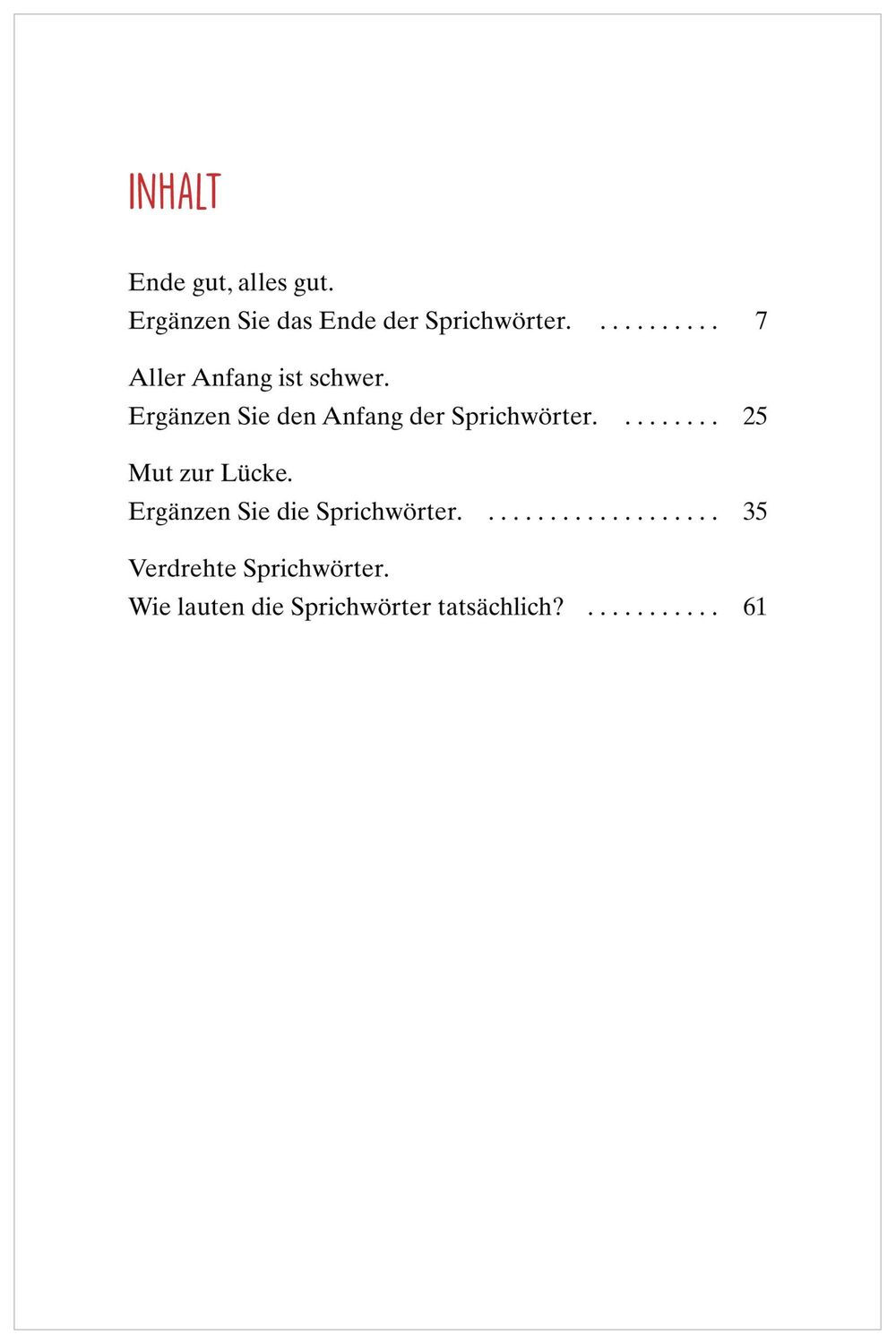 Bild: 9783948106324 | Beliebte Sprichwörter. Das Gedächtnistraining-Quiz für Senioren....