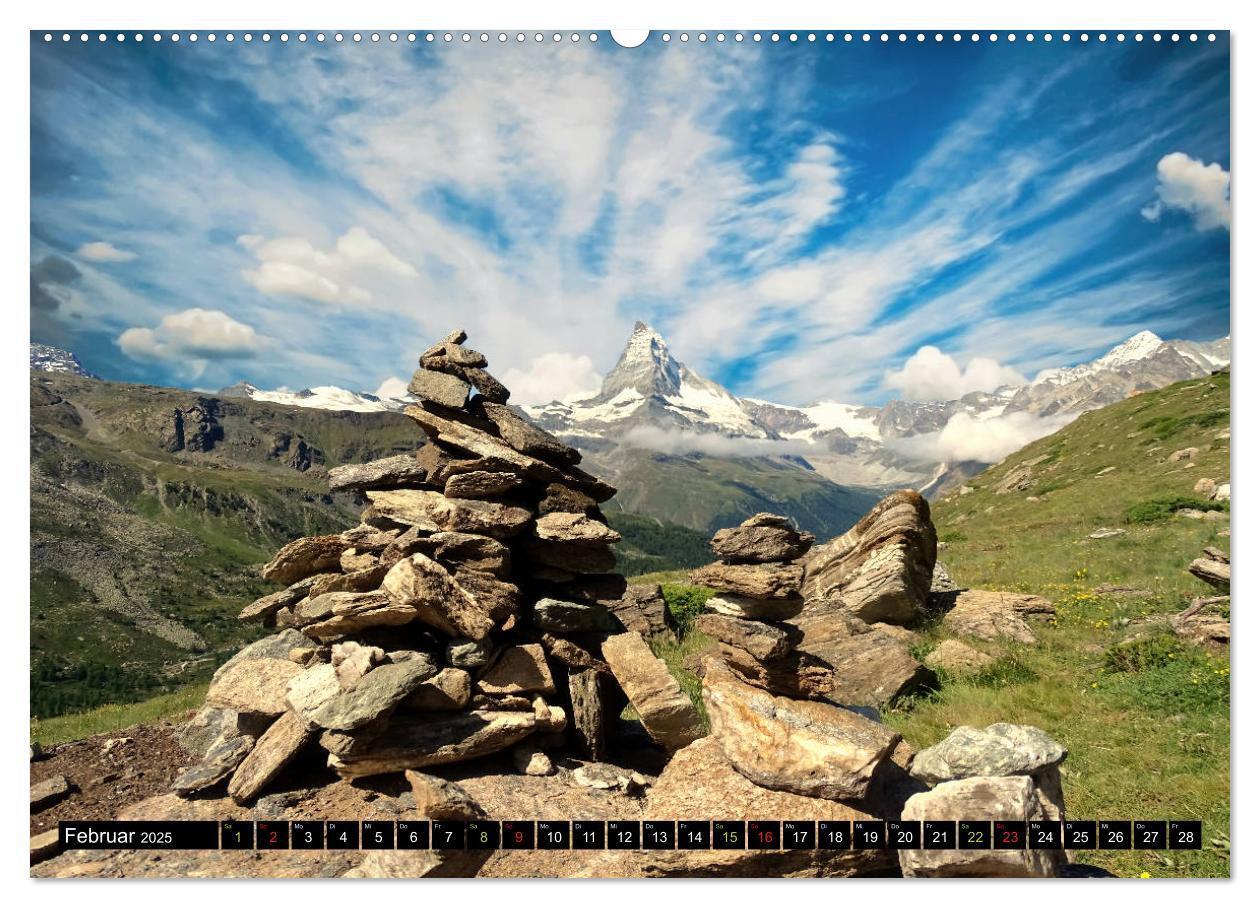 Bild: 9783435211128 | Und ewig lockt das Matterhorn (hochwertiger Premium Wandkalender...