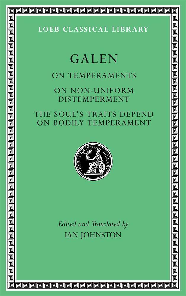 Cover: 9780674997387 | On Temperaments. On Non-Uniform Distemperment. The Soul's Traits...