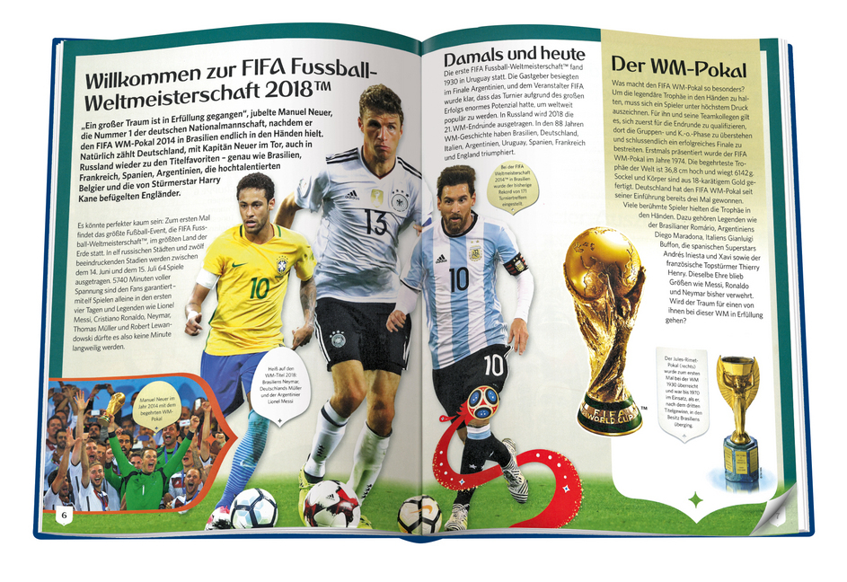 Bild: 9783833235825 | FIFA World Cup Russia 2018 - Das offizielle Buch zur WM | Buch | 64 S.