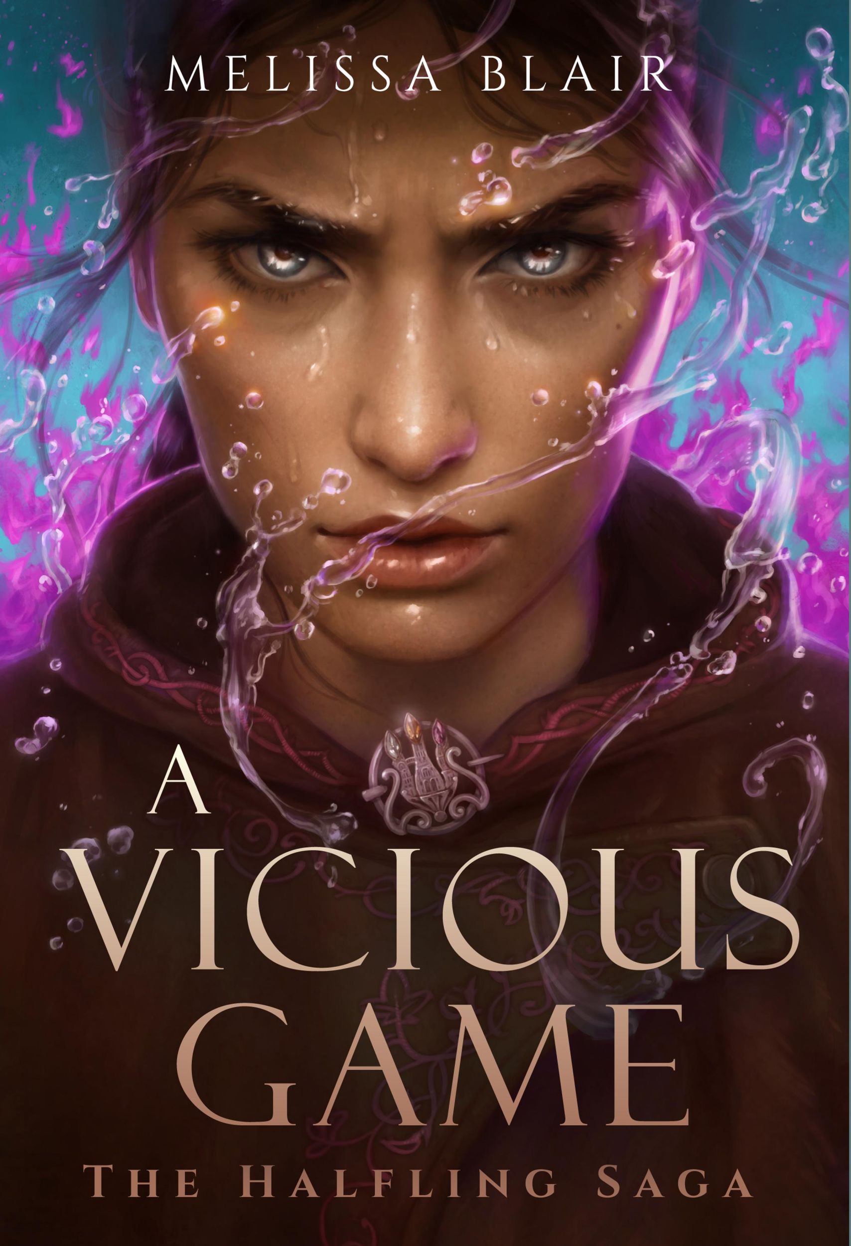 Cover: 9781454955566 | A Vicious Game | The Halfling Saga 03 | Melissa Blair | Taschenbuch