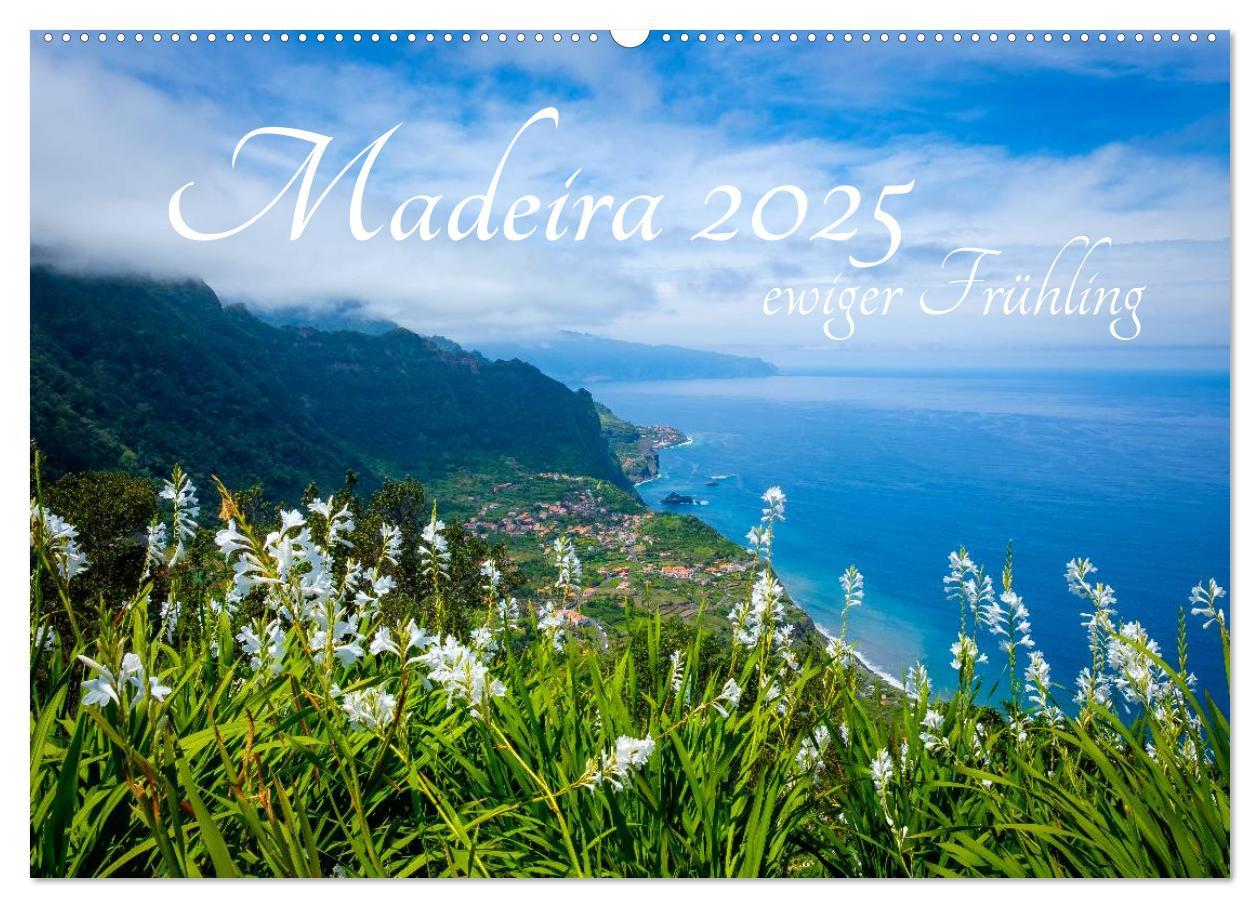 Cover: 9783435561513 | Madeira - ewiger Frühling (Wandkalender 2025 DIN A2 quer), CALVENDO...