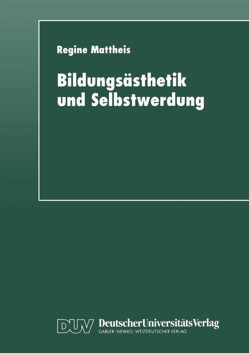 Cover: 9783824442737 | Bildungsästhetik und Selbstwerdung | Taschenbuch | Paperback | XIV