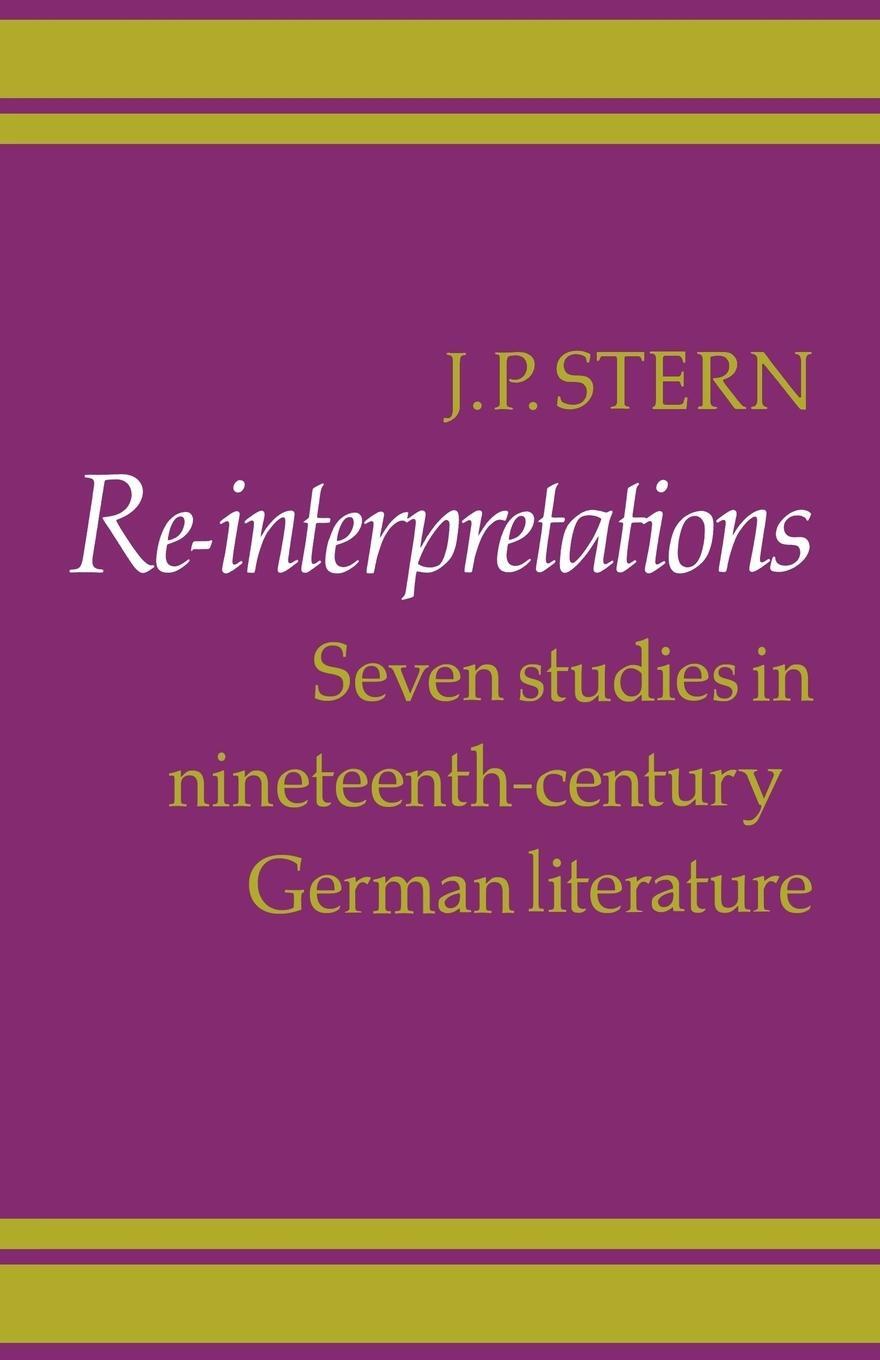 Cover: 9780521283663 | Re-Interpretations | J. P. Stern | Taschenbuch | Paperback | Englisch