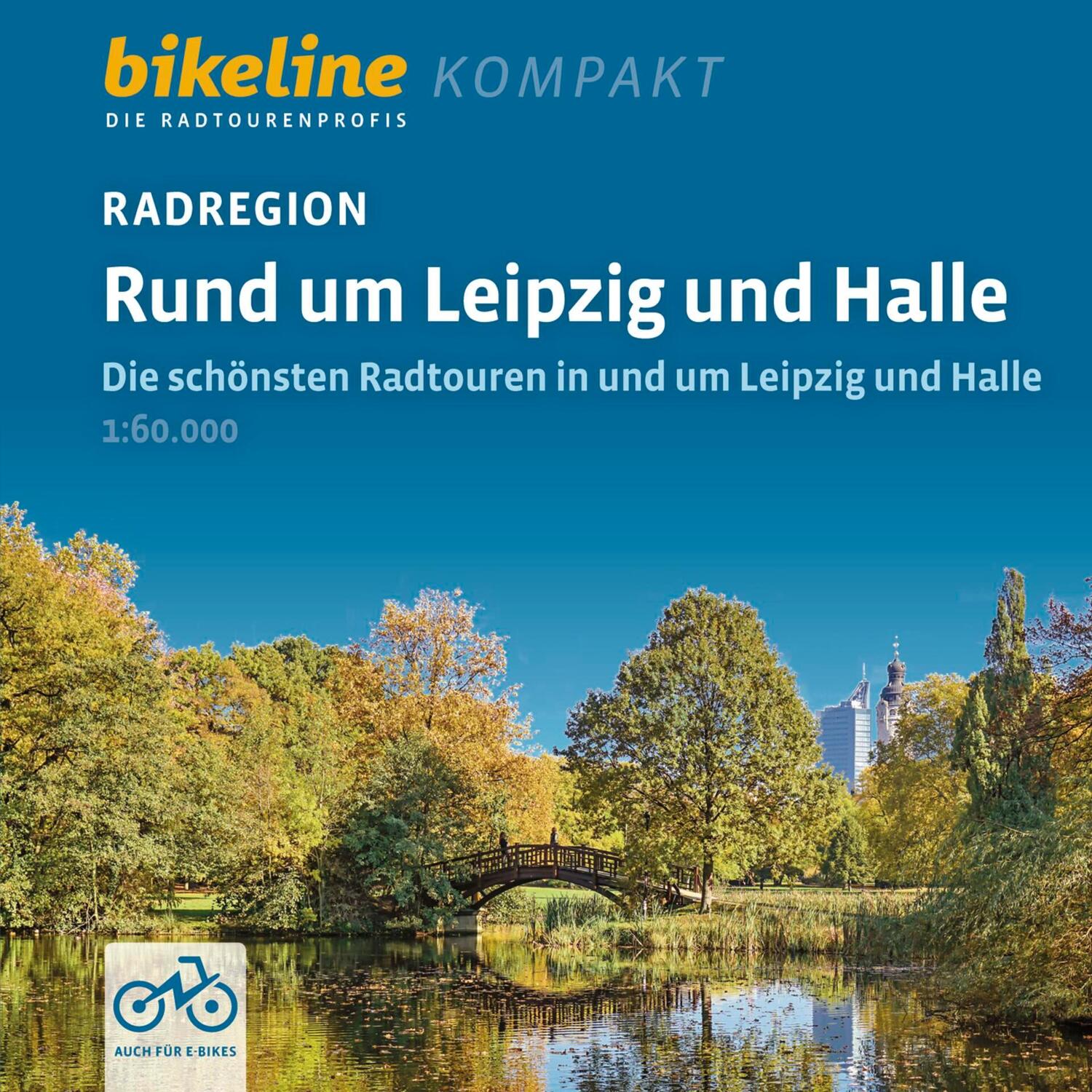Cover: 9783711101860 | Radregion Rund um Leipzig und Halle | Esterbauer Verlag | Taschenbuch