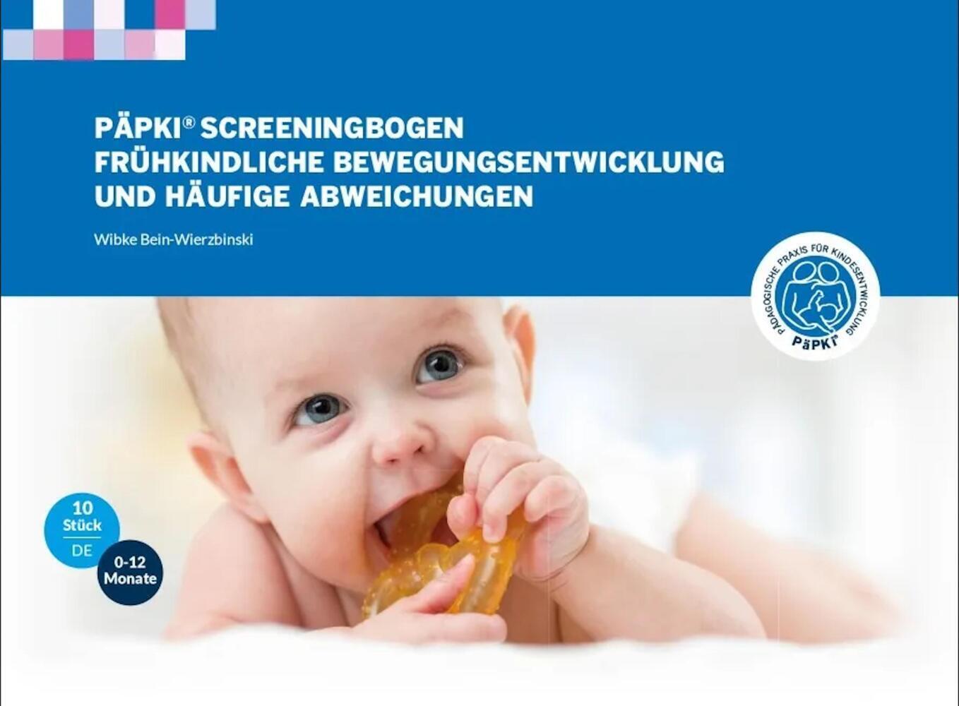 Cover: 9783965431003 | 10x PäPKi Screeningbogen 0-12 Monate | Wibke Bein-Wierzbinski | Buch