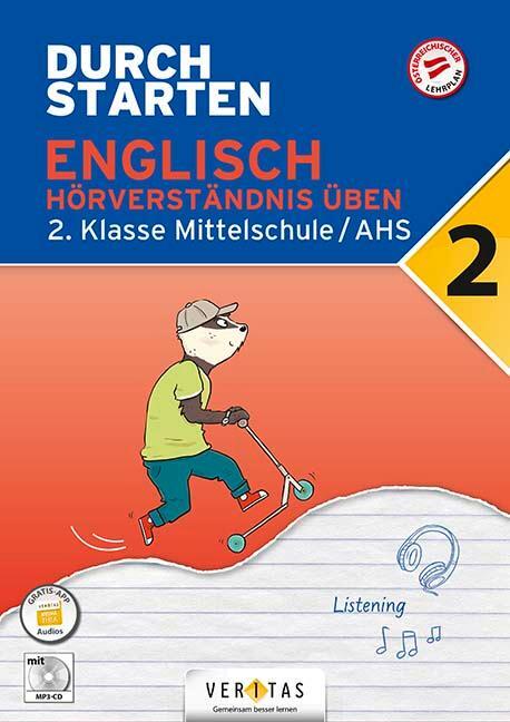Cover: 9783710137846 | Durchstarten 2. Klasse - Englisch Mittelschule/AHS - Hörverständnis